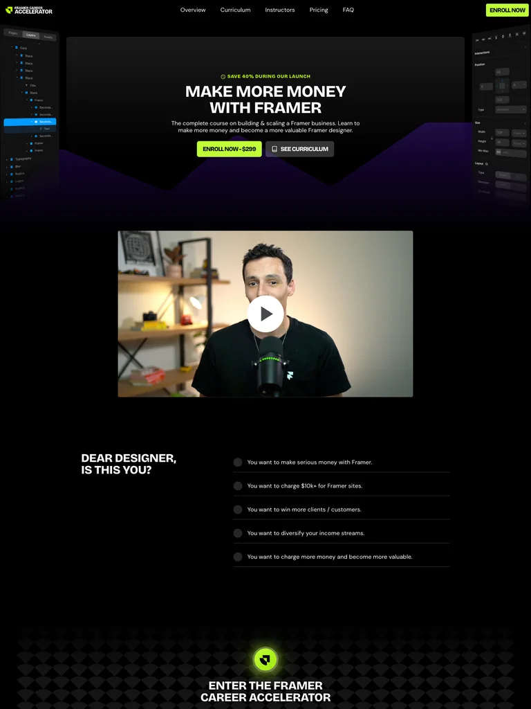Ryan Hayward — Framer Career Accelerator