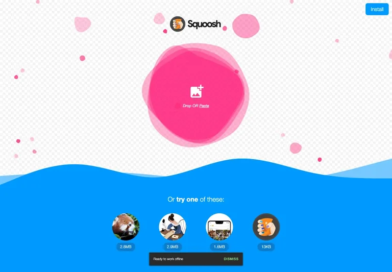 Squoosh — Image compression