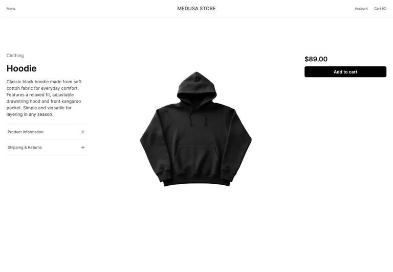 Medusa — Product details