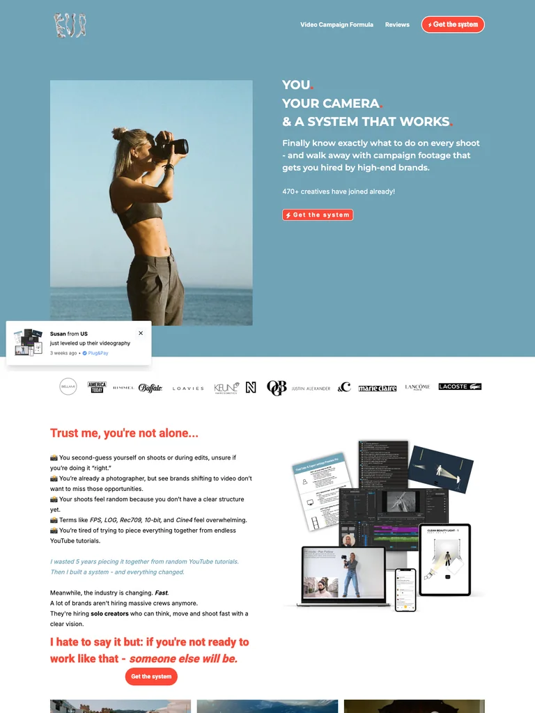 Eva Glasbeek — Video Campaign Formula
