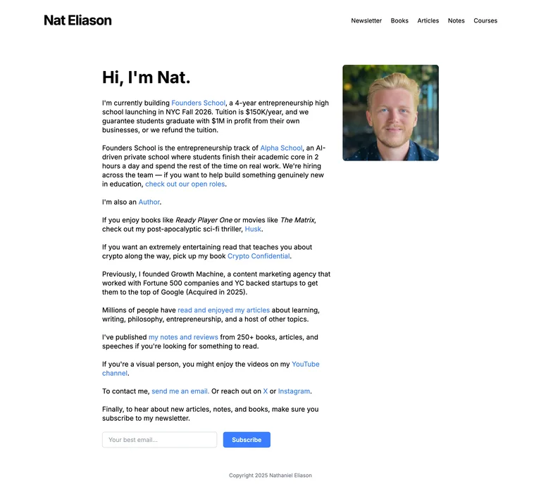 Nat Eliason
