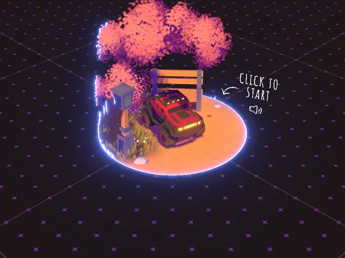 Bruno Simon — 3D / WebGL Hero preview