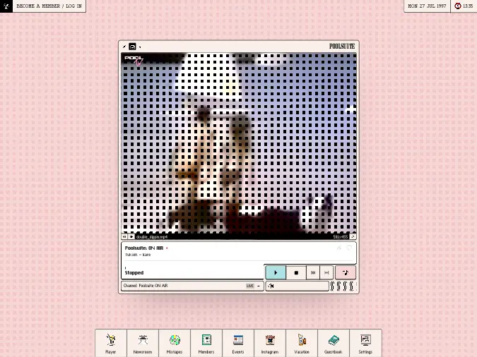 Poolsuite — Y2K Retro preview